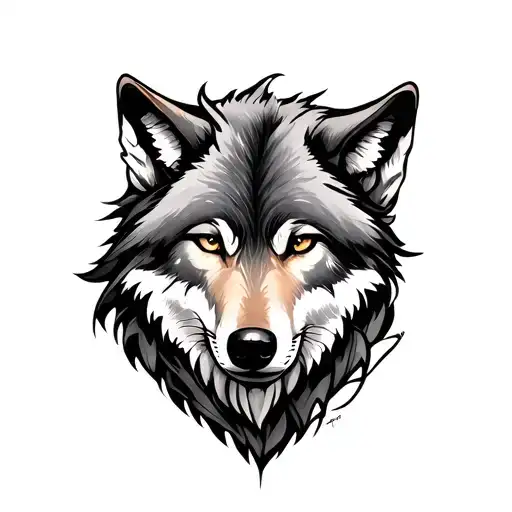 momenta mori memento vivere qoud unus dies with wolf tattoo design idea