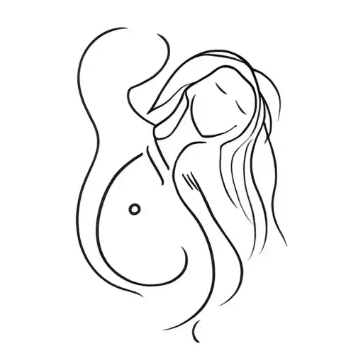 miscarriage pregnancy loss tattoo design idea