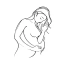 miscarriage pregnancy loss tattoo design idea