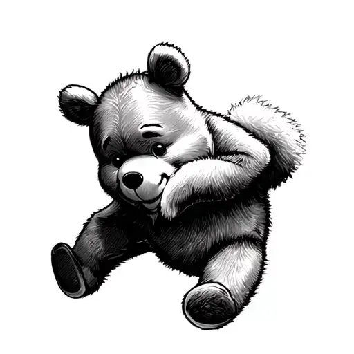 Winnie The Pooh tattoo design idea