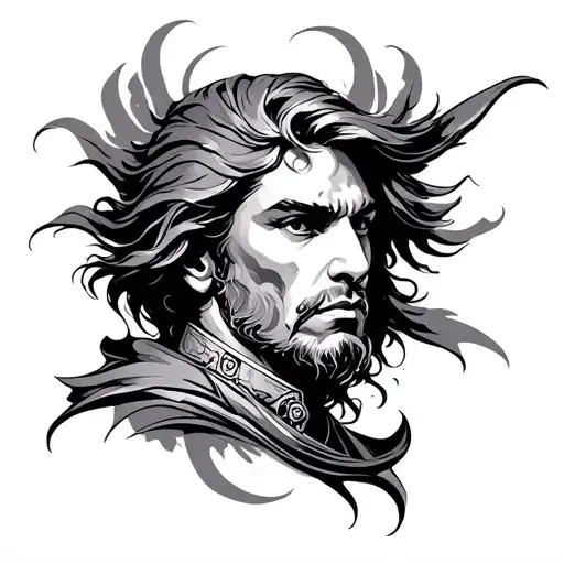 Leonardo tattoo design idea