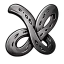tattoo for a female Theme is two horseshoes with an infinity symbol tattoo design idea