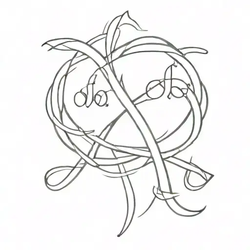cross intertwined with the name Jamie tattoo design idea