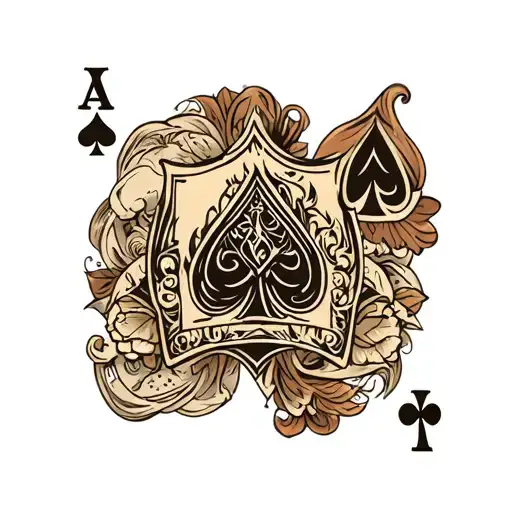 cuckold spades bbc tattoo design idea