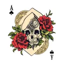 cuckold spades bbc tattoo design idea
