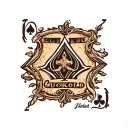 cuckold spades bbc tattoo design idea