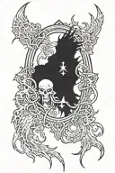 Elden Ring Logo tattoo design idea