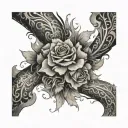 Michael Myer's upper sleeve tattoo tattoo design idea