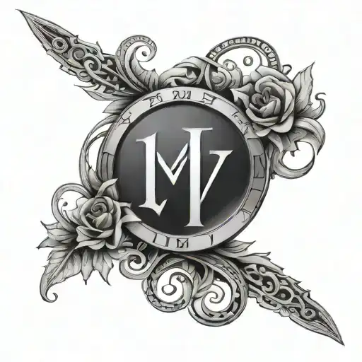 17 Roman Numeral tattoo design idea