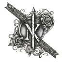 17 Roman Numeral tattoo design idea