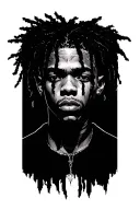 xxxtentacion tree tattoo design idea