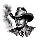 john Wayne tattoo design idea