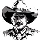 john Wayne tattoo design idea