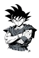 of Dragon Ball tattoo design idea