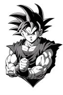 of Dragon Ball tattoo design idea