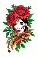 maliketh tattoo design idea