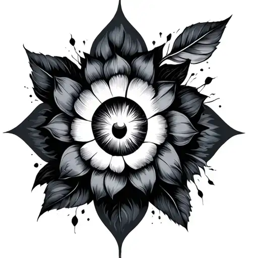 Positive Energy tattoo design idea