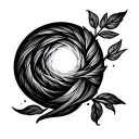 Positive Energy tattoo design idea