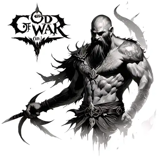 God Of War tattoo design idea