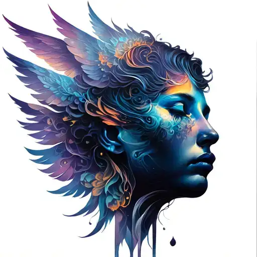 Heaven tattoo design idea