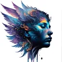 Heaven tattoo design idea