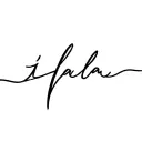 simple cursive Isla tattoo design idea