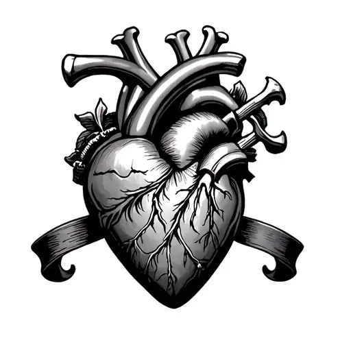 Pirates Heart One Piece with Law of Law tattoo design idea