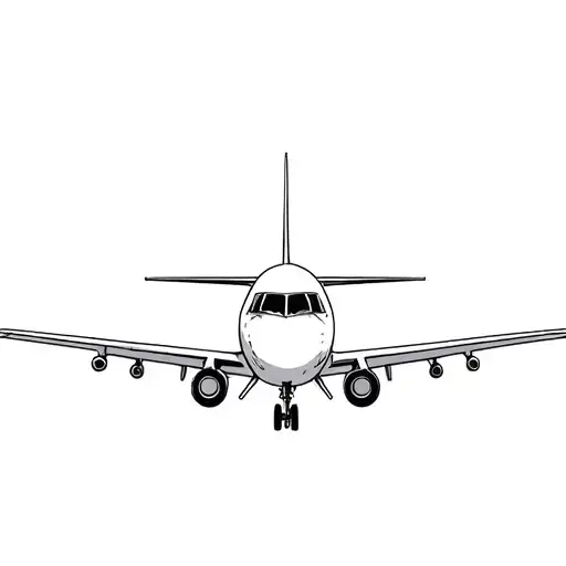 pilot flying a plane tattoo design idea