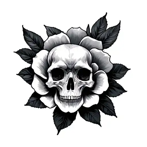 Solid Black tattoo design idea