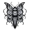 Chrysalis tattoo design idea
