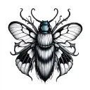Chrysalis tattoo design idea