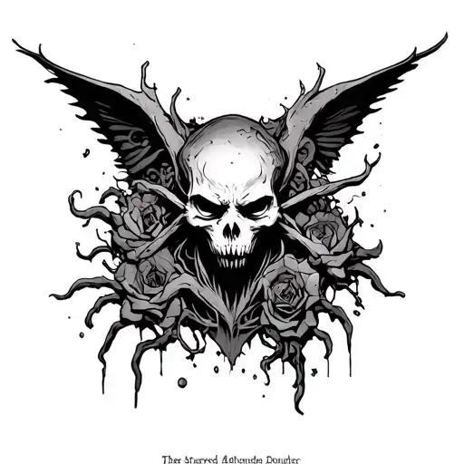 The Starved, The Abandoned, The Haunter, The Mourner, The Historian, The Cynic, and The Doubter tattoo design idea