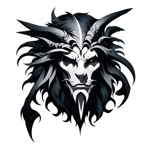 Enki tattoo design idea