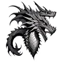 Smaug tattoo design idea