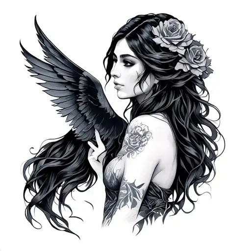 My Sisters Protector tattoo design idea