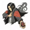 itachi uchiha tattoo design idea