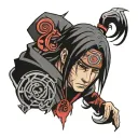 itachi uchiha tattoo design idea