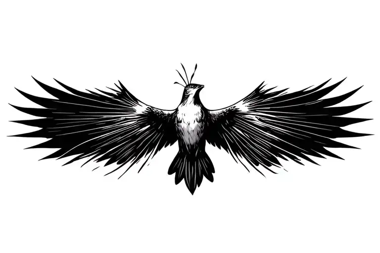 “Image of a single Roteichenblatt in mid-flight with dynamic motion lines to suggest movement, add an oak tattoo design idea