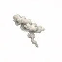 Filler Clouds and Smoke tattoo design idea