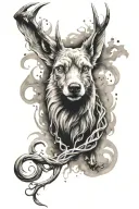 harry potter patronus charm tattoo design idea
