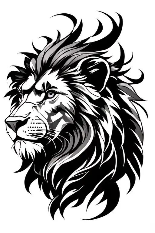 The Lion's Sin of Pride tattoo from The Seven Deadly Sins tattoo design idea