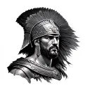 Roman Centurion tattoo design idea