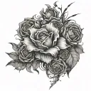 Beautifully Broken tattoo design idea