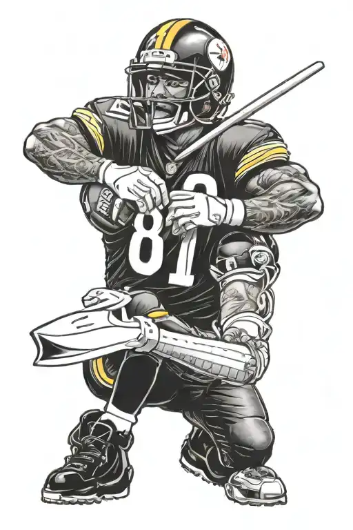 Pittsburgh Steelers tattoo design idea