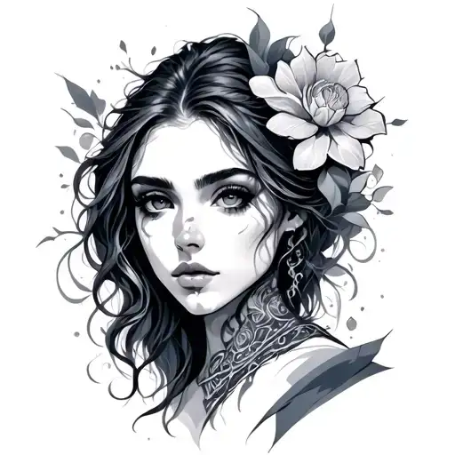 Healer tattoo design idea