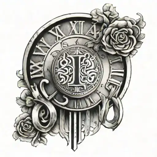 1978 Roman Numerals tattoo design idea