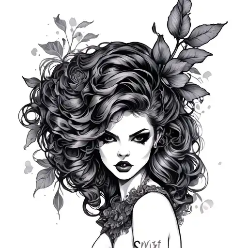 Slut tattoo design idea