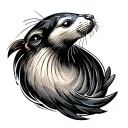 Seal tattoo design idea