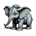 Dumbo tattoo design idea