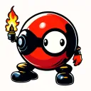 bob omb short fuse tattoo design idea